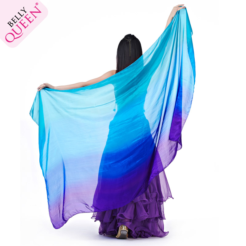 Dancewear Silk Belly Dance Veil For Women 200 cm*110cm Dancewear Silk Belly Dance Veil For Women 200 cm*110cm